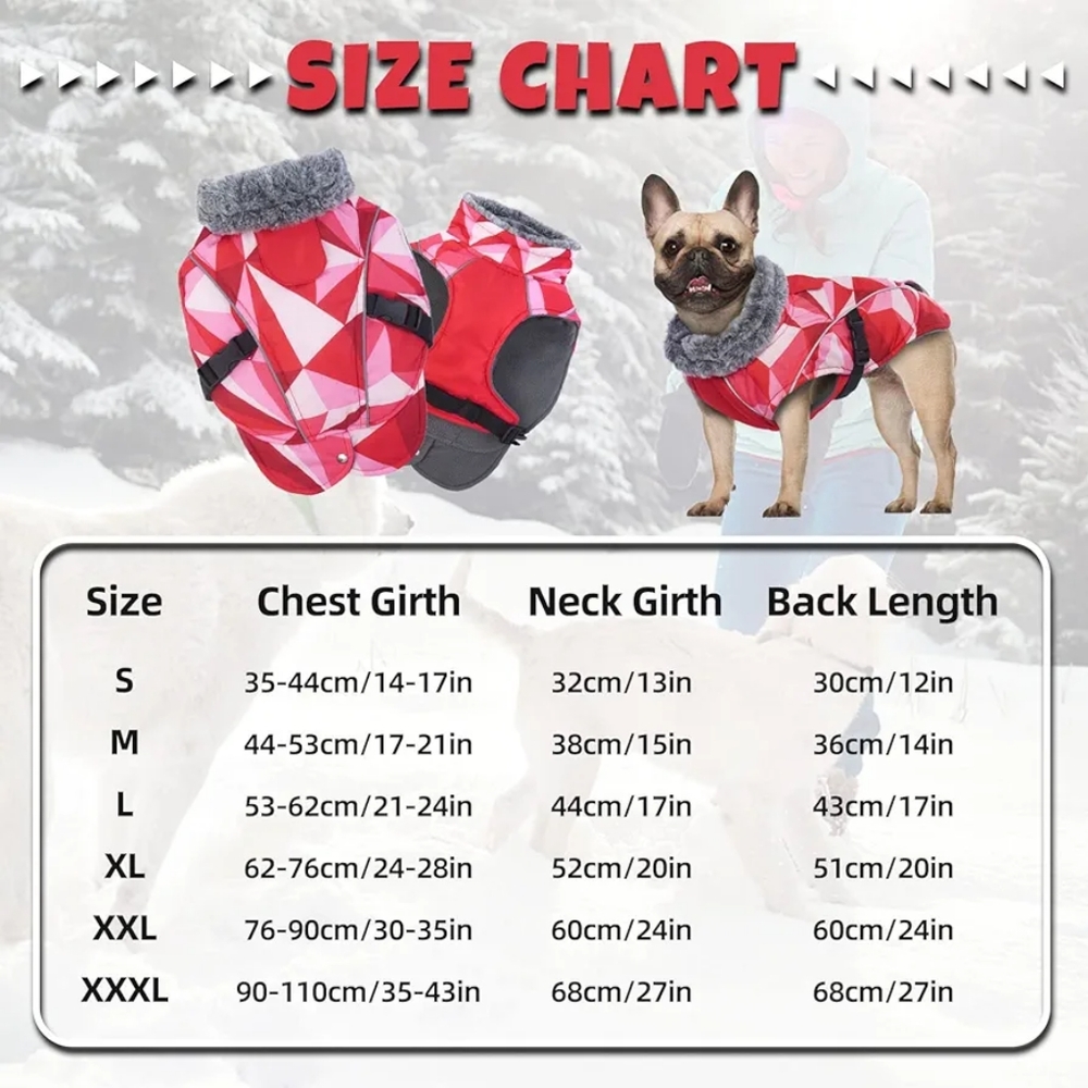 Dog Cold Weather Jacket - Picture 15 of 15